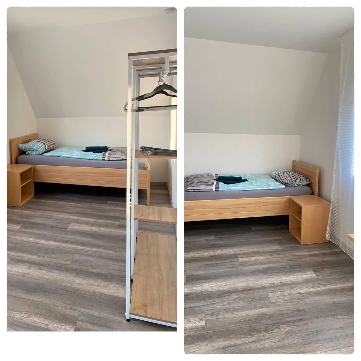 Zweites Schlafzimmer im Obergeschoss