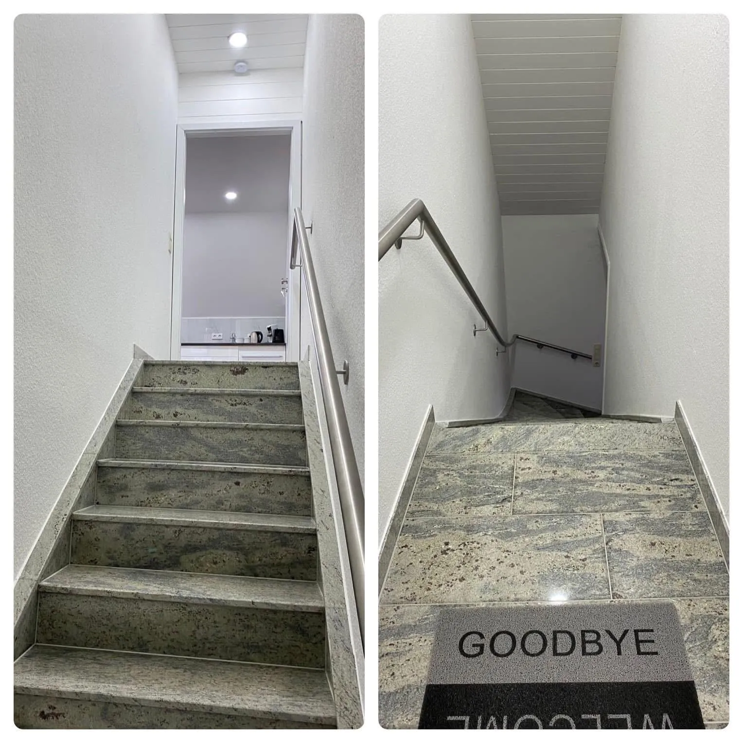 Treppe im Obergeschoss